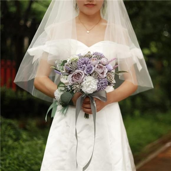 18Heads Multi Use Artificial Flowers Combo DIY Centerpieces Arrangements Wedding - Picture 10 of 12